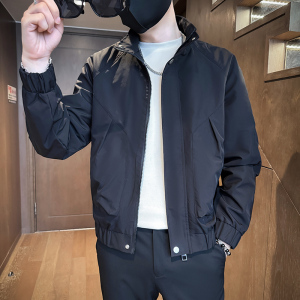312A-J521-P98 控138 秋季新款社会小伙夹克外套男潮流韩版上衣C图片