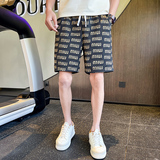 K55-P55控78夏季新款男士高级感短裤休闲运动五分裤潮流沙滩裤D，商品下架区，星座312A