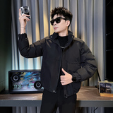 312A-M09-P138控178冬季男士潮牌棉衣外套韩版潮流夹克棉袄D，男装夹克，星座312A