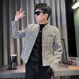 312A-J528-P130控170秋季新款社会小伙夹克外套男潮流韩版上衣A，男装夹克，星座312A