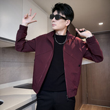 312A-J517-P98控138秋季新款社会小伙夹克外套男潮流韩版上衣Q，男装夹克，星座312A
