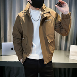 312A-2802-P98控138春季新款社会小伙夹克外套男潮流韩版上衣A，男装夹克，星座312A