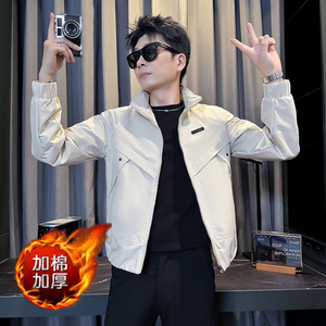 312A-J544-8  P108 控148 秋季新款社会小伙夹克外套男潮流上衣B图片