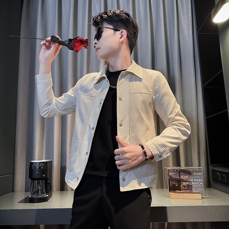 312A-J503-P98控138春季新款社会小伙夹克外套男潮流韩版上衣A,男装夹克,星座312A