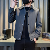 312A-9912-P120控165秋季新款社会小伙夹克外套男潮流韩版上衣A，男装夹克，星座312A