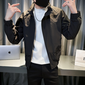 312A-2803-P108 控148 春季新款社会小伙夹克外套男潮流韩版上衣T图片