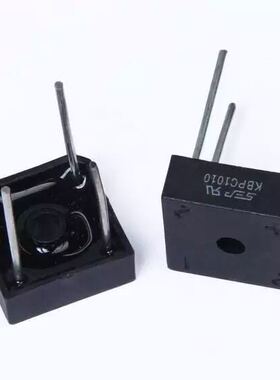 全新正方形整流桥 方桥 KBPC1010 （10A/1000V) 4脚 SEP现货直拍
