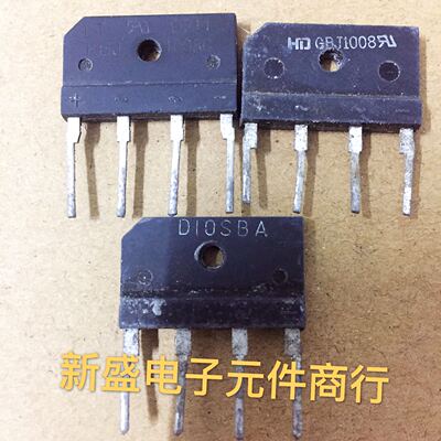 10A 整流桥 KBJ1008 GBJ1008 D10SB60 T10XB60 600-800V 质量保证