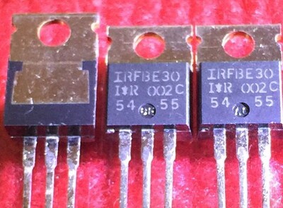 拆机 IRFBE30 拆机进口场效应管MOS管 800V4.1A 三极管 TO-220