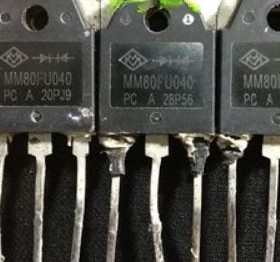 MM80FU040 PC F80UP40DN MUR80FU40DCT 电焊机快恢复二极管 拆机