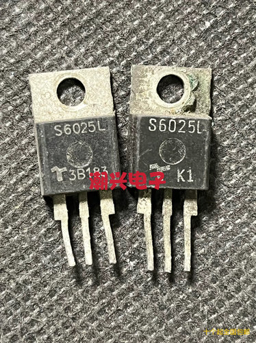 S6025L《25A600V》原装拆机 进口单向可控硅 TO-220封装
