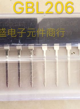 LT进口原装正品 整流桥 GBL206 参数2A600V 扁脚 桥堆 2A全桥