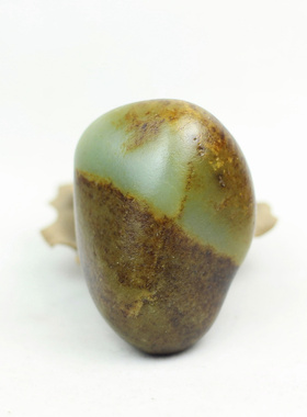 特价新疆和田玉◆鹿皮103.9克青白玉籽料原料原石◆和田籽玉◆