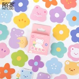 Милая наклейка, фотоальбом, наклейки, Южная Корея, в цветочек, с медвежатами, планировщик, «сделай сам»