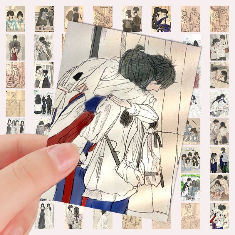 青春校园情侣贴纸128张ins风手帐电脑笔记本手机壳装饰DIY防水,3C数码配件,笔记本个性小贴纸,淘宝优惠券,粉丝福利购,淘宝优惠卷