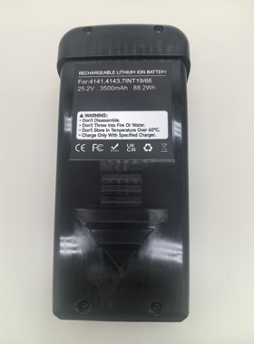 适用Bissell FurGuard Extra 200W 280W电池4141,4143,7INT19/66