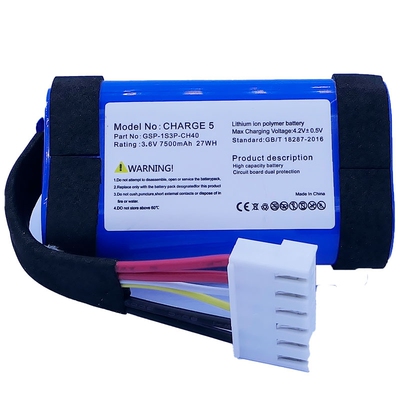 冲击波5 Sapeekar电池更换JBL冲击波5扬声器3.6v 7500mah锂电池