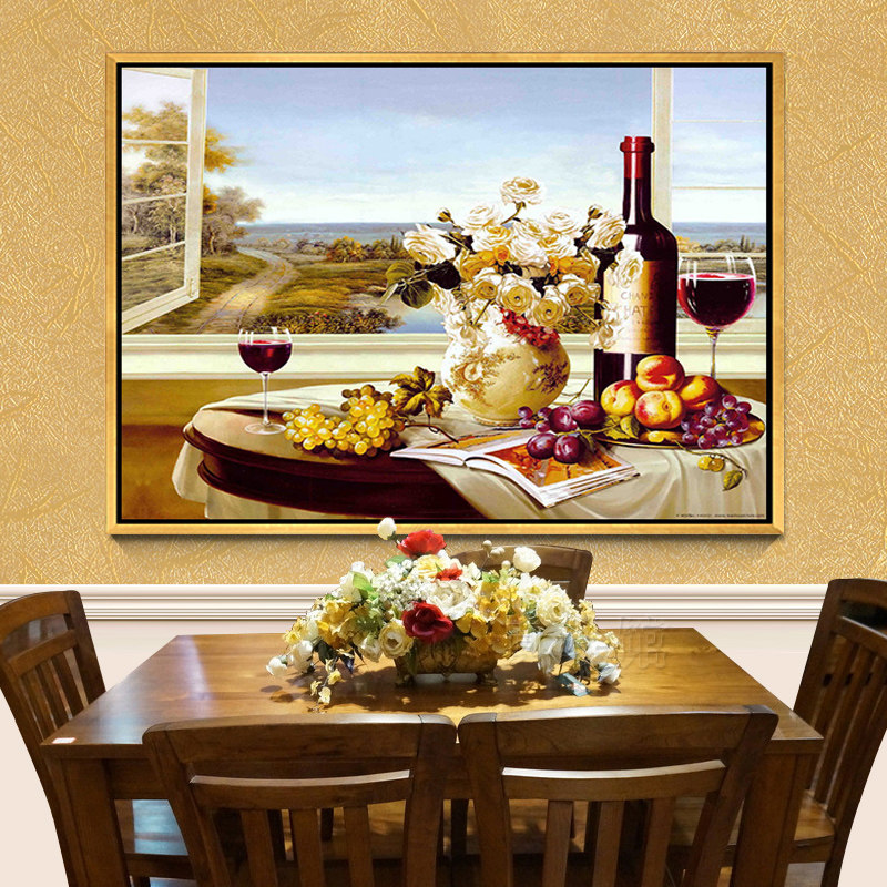 餐厅十字绣2019新款客厅小件线绣简单绣满绣挂件小幅卧室简约现代|msdalam kategori rumah Fabrik, Cross Alat Jahit dan Aksesori, Cross Stitch Kit - dari Buy2taobao.com untuk memberikan perkhidmatan ejen Taobao profesional membeli