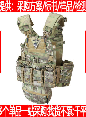 户外军迷迷彩多功能快拆战术背心SHELL代工复刻1000D面料防D背心