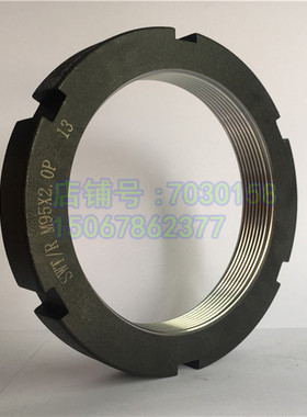 斯维特R型径向螺母SWT/R M95X2P自锁止退圆螺母防松止固圆并帽