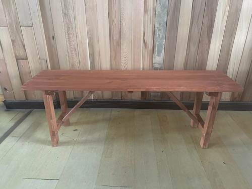 实木公园休闲坐具长条凳长椅简约现代