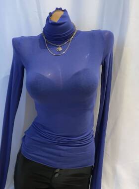 当天发 韩国女装 快乐女人 经典基本款高领秋冬打底T恤BT375蒖s