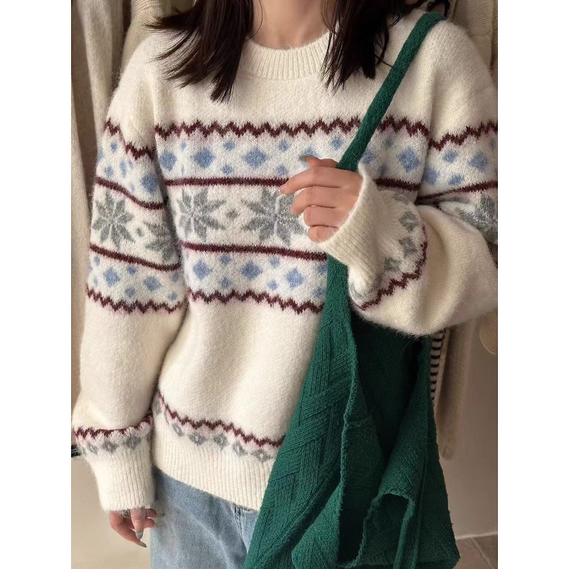 毛衣女款2025新款冬季爆款加厚