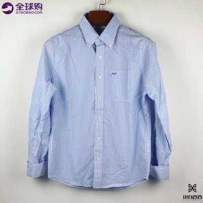 af美国男士时尚修身全棉长袖衬衫