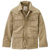 TIMBERLAND添柏岚 男士 休闲卡其色工装 美国正品 防水工装 夹克外套