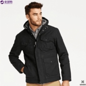 添柏岚 男士 休闲填充加厚保暖户外防水夹克 TIMBERLAND 工装 外套