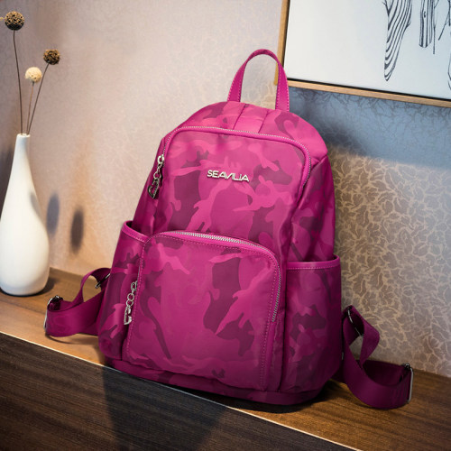 诗蔚2025新款防水双肩包背包轻便