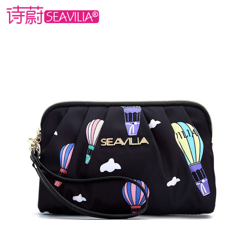 防水诗蔚手拿包手机包休闲尼龙小