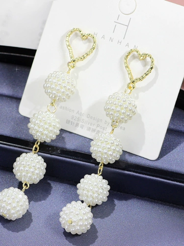 Длинные универсальные серьги, изысканный стиль, популярно в интернете