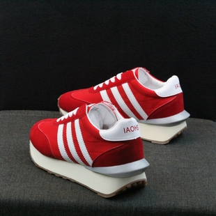 新款 潮鞋 子男士 男鞋 网面老爹鞋 2023春季 帆布休闲百搭跑步鞋 运动鞋