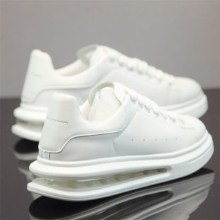 男2020夏季 板鞋 新款 情侣休闲鞋 厚底G增高气垫男鞋 网红透气小白鞋