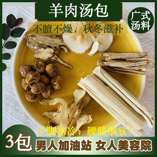 羊肉汤料包家用炖羊肉调料包广东药膳汤料秘制配方熬羊汤可炖3斤