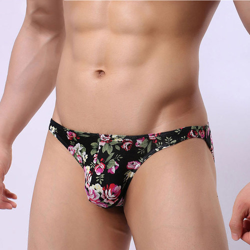 莫代尔舒适性透气男式三角裤男士