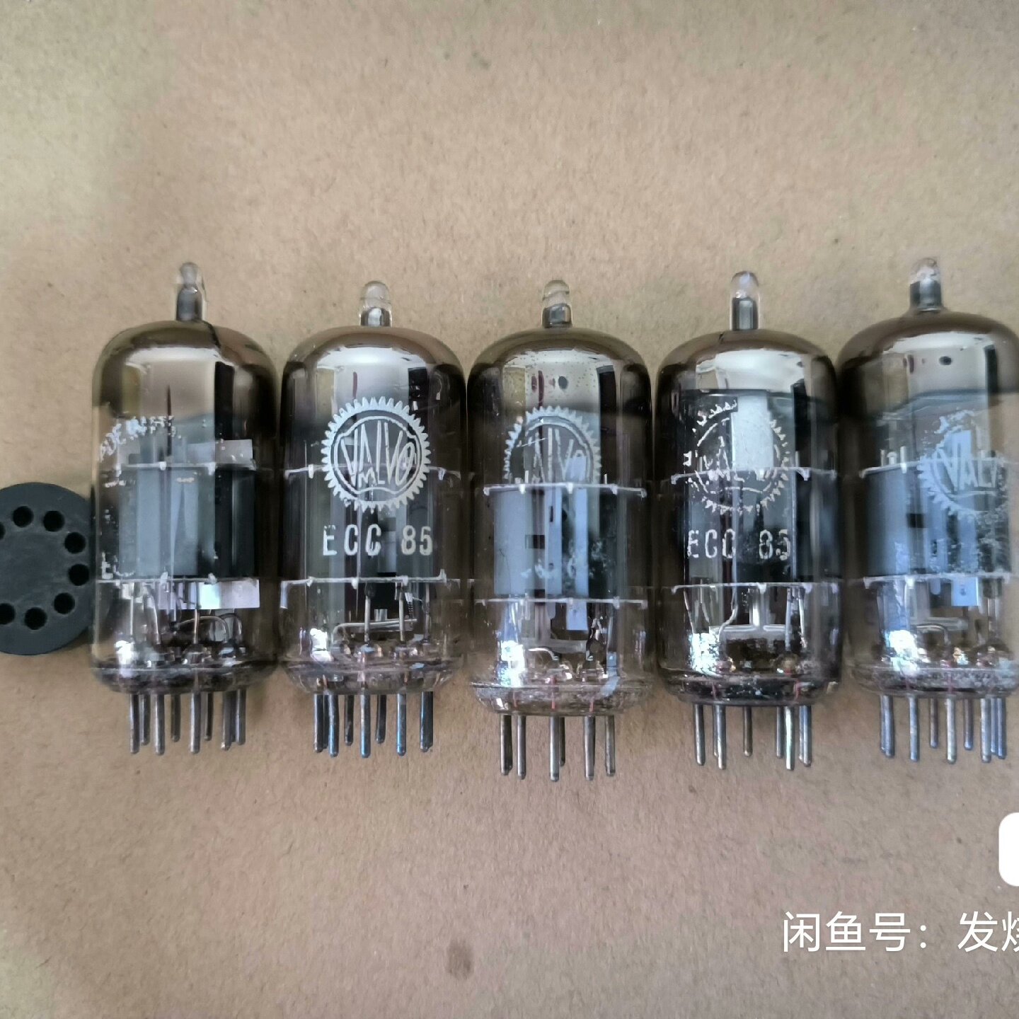 50年代D环富豪ECC85电子管升级6N16AQ86H