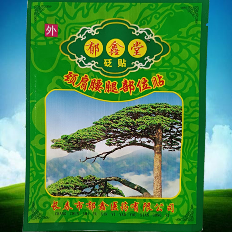 长春郁鑫堂砭贴石贴扁贴颈肩腰腿部位贴颈椎腰椎肌肉关节手脚踝肘