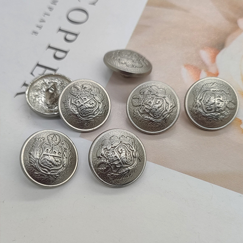 复古英伦金属徽章纽扣学院风