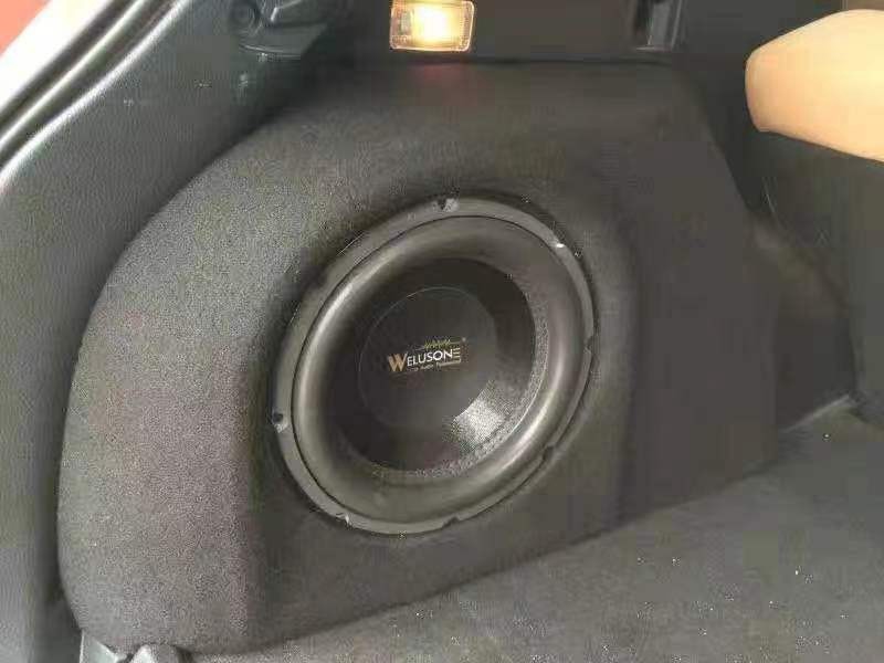 丰田RAV4荣放13-19专车专用10寸车载玻璃钢无源低音炮补型箱空箱