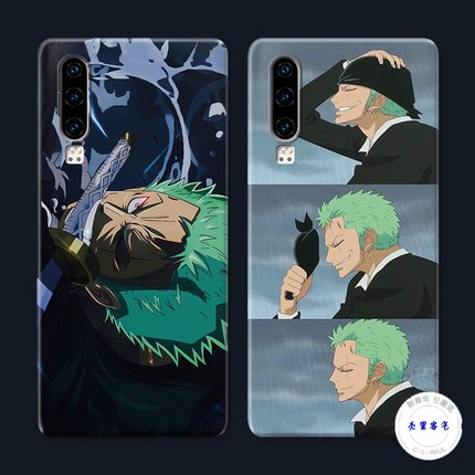 适用于潮男索隆华为p40手机壳p30p20pro海贼王p10p9plus个性创意+软防摔套