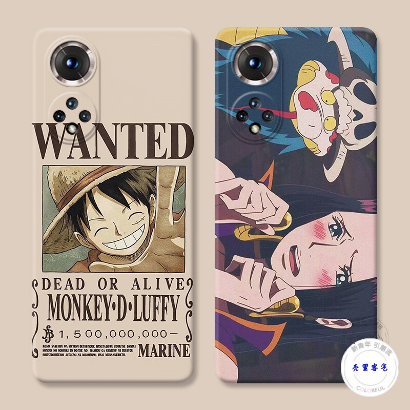适用于路飞女帝华为荣耀80手机壳90+70pro可爱60情侣50