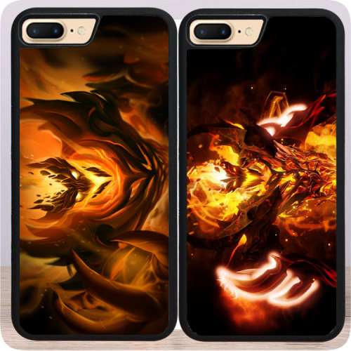 dota2/影魔iphone7PLUS手机壳磨砂保护套6plus适用软壳苹果x防摔