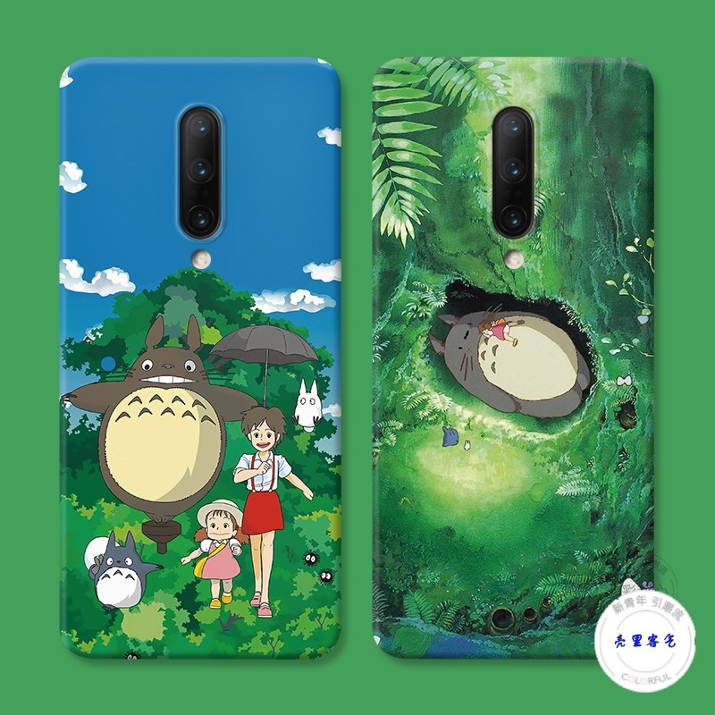 适用于可爱龙猫1+11一加10pro手机壳9R卡通8t宫崎骏7动