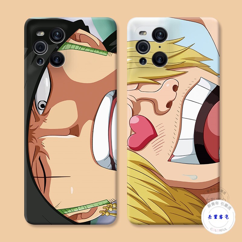 适用于大头索隆oppo findx3手机壳x5 x2pro山治k