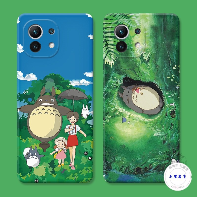 适用于可爱龙猫小米13手机壳12动漫11女款9pro探索8青春版