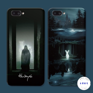 适用于斯内普神鹿于oppo a9手机壳a3a5a7a11x个性a83哈利波特防摔软防摔套