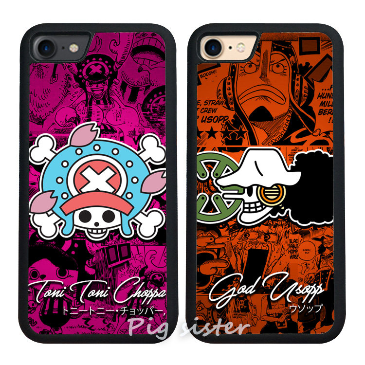 海贼王乔巴乌索普iPhone7手机壳苹果6plus磨砂全包14适