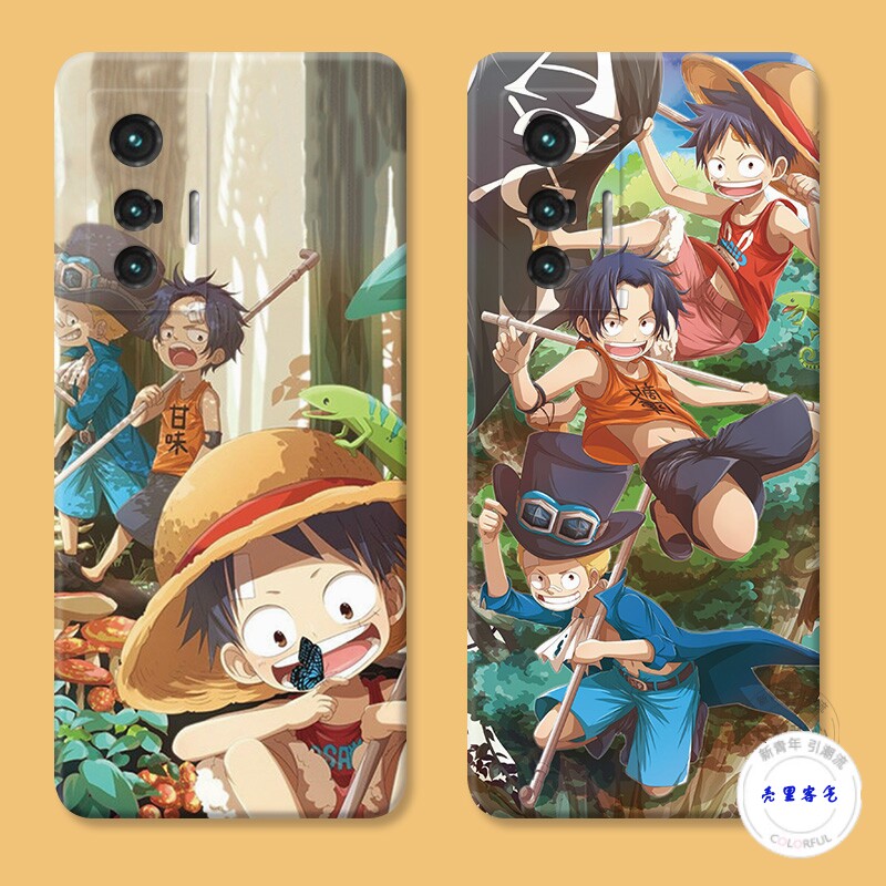 适用于路飞三兄弟vivo x80手机壳x90x70x30pro+